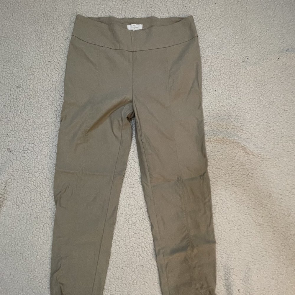 New Direction khaki pants -size 12 - light beige/khaki color - straight leg -